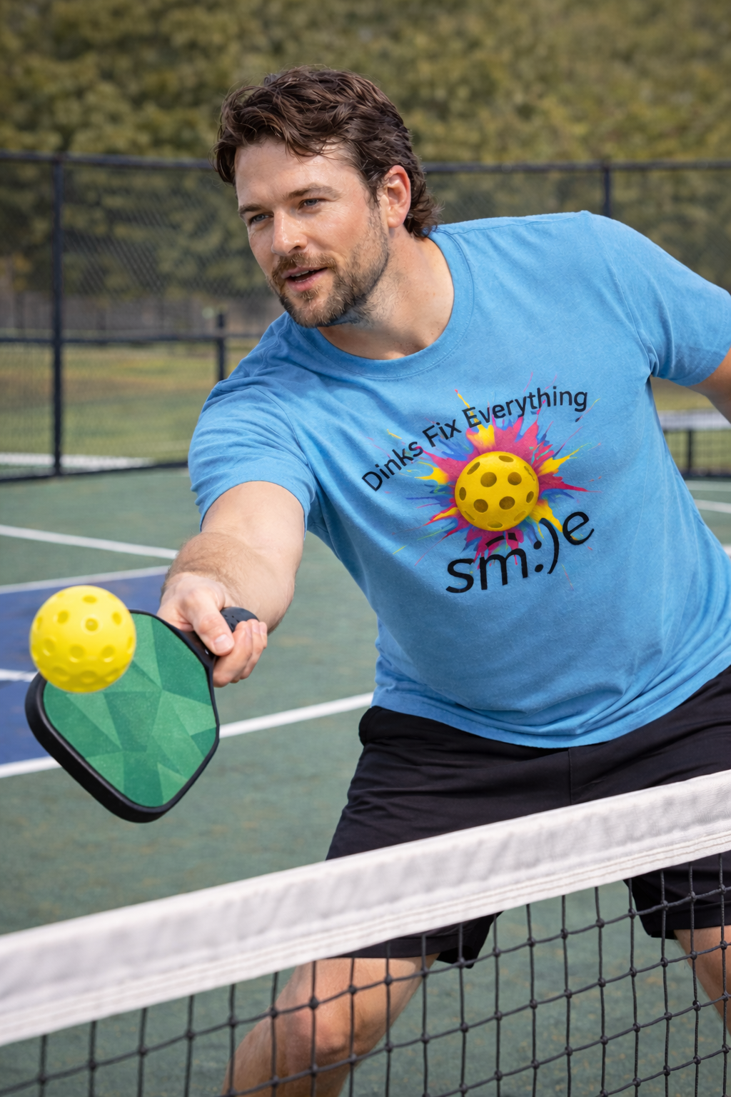 Dinks Fix Everything - Pickleball Streetwear Tee | Unisex Statement Shirt | sm:)e