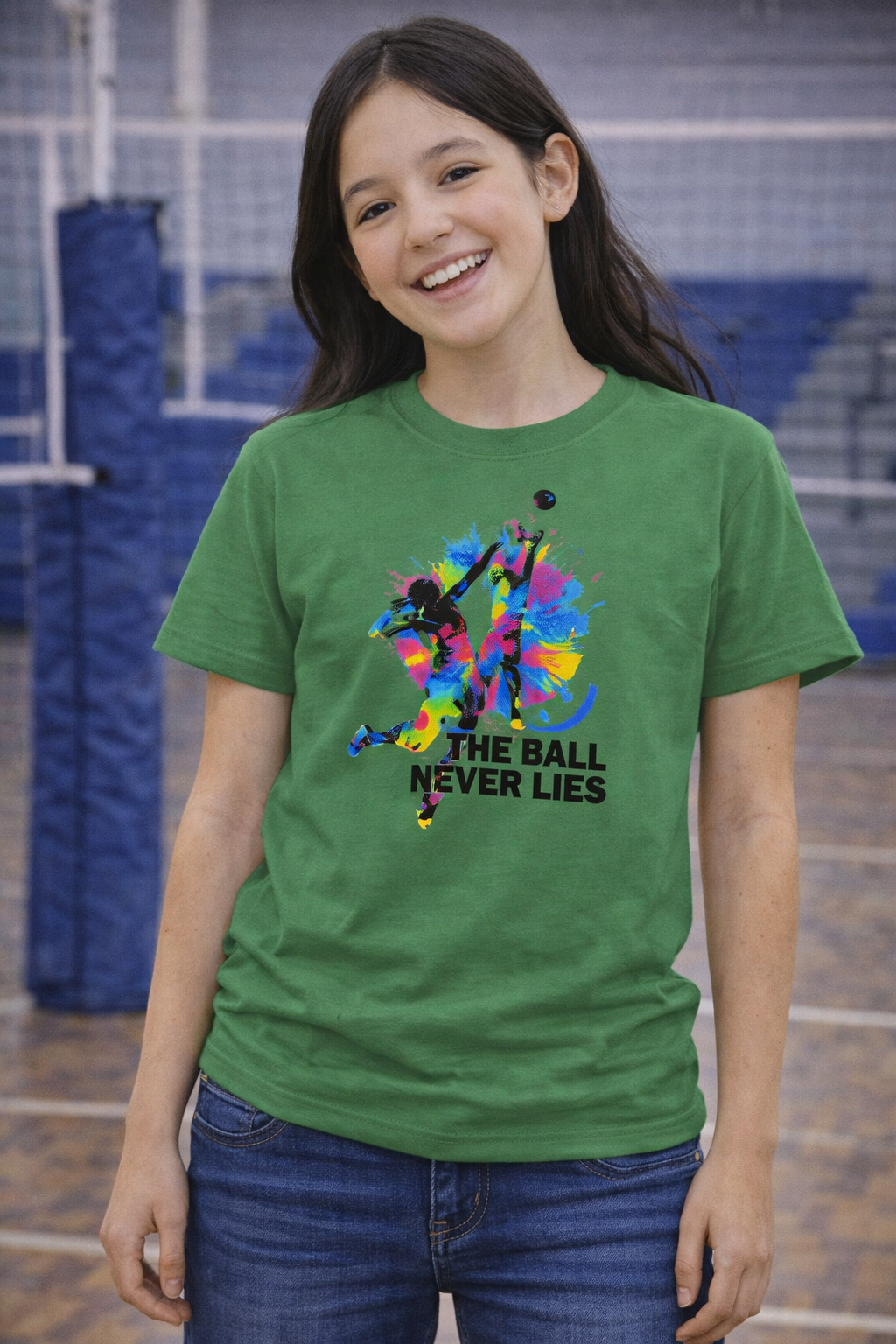 The Ball Never Lies - Volleyball Streetwear Tee | Unisex Statement Shirt