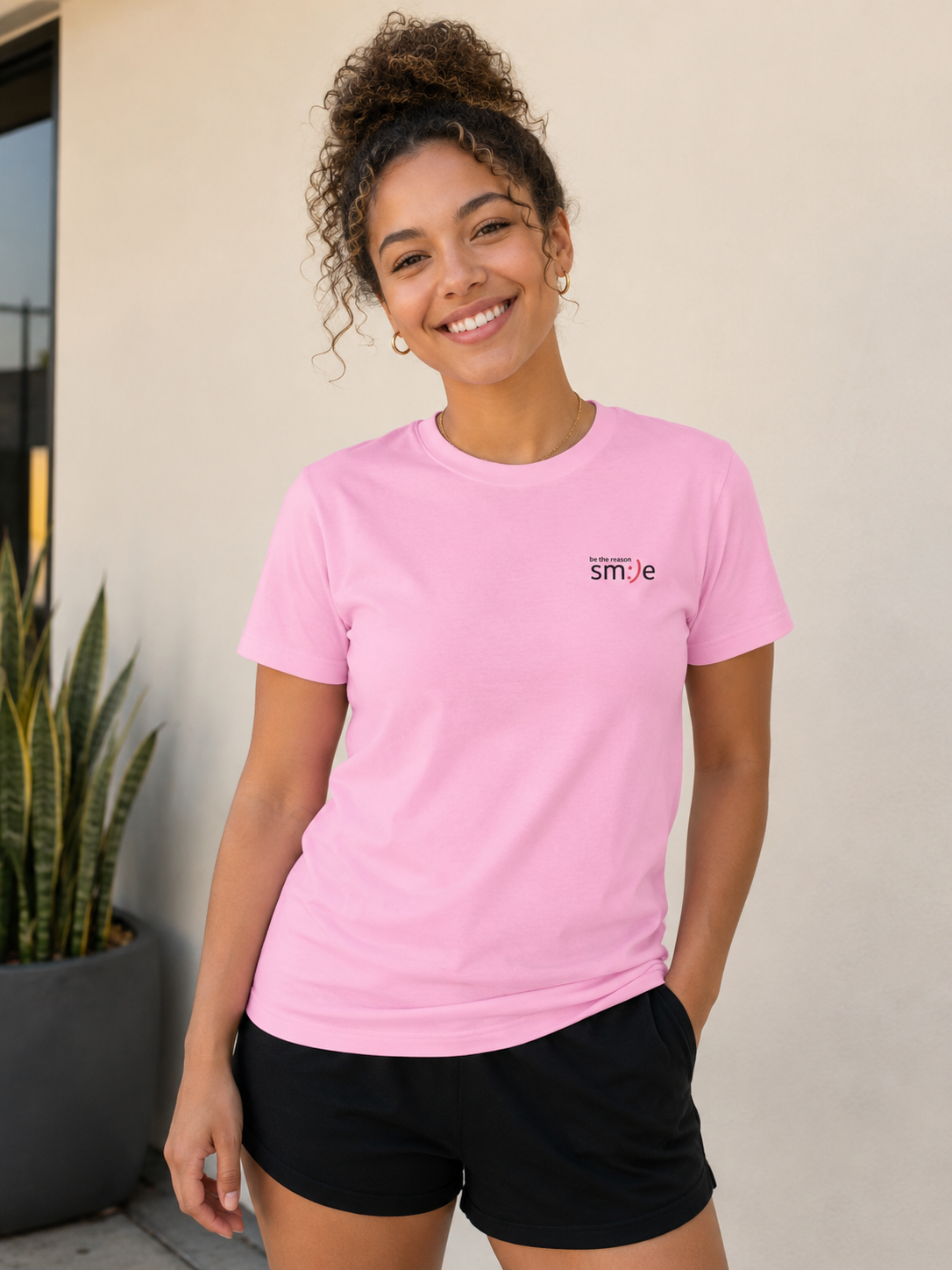 Smile Vibe Performance Tee — sm:)e Graphic Sport-Tek S350