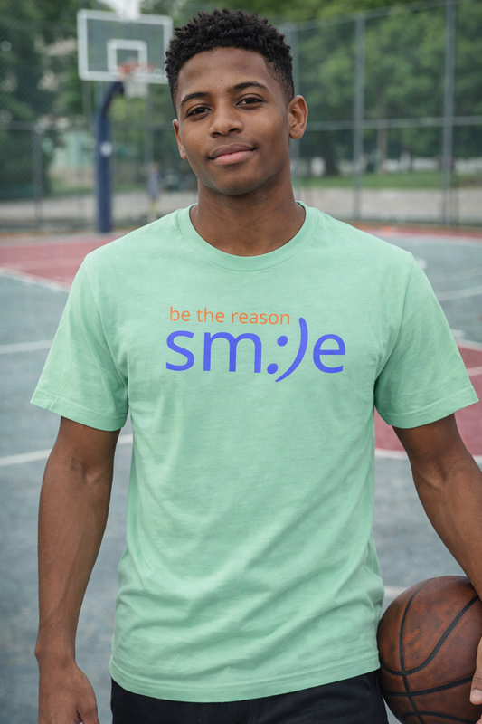 Be the Reason sm:)e T-Shirt | Inspirational Unisex Tee
