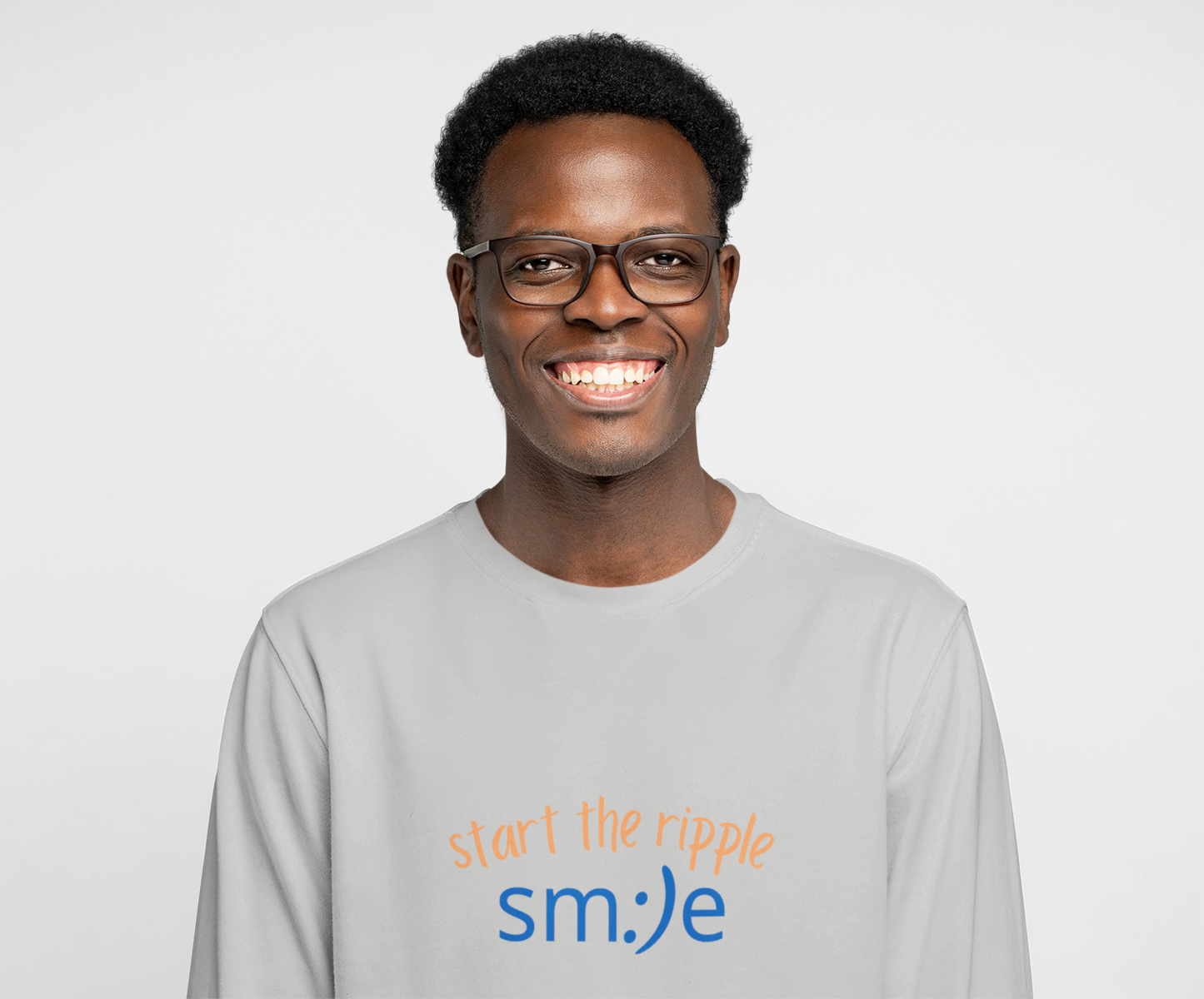 Start the Ripple Long Sleeve Tee - Inspirational Streetwear, Confidence Booster, Unisex Statement Shirt