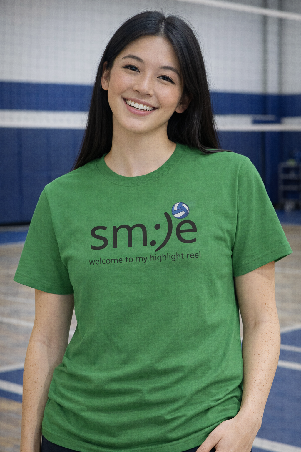 sm:)e Welcome to My Highlight Reel Volleyball T-Shirt | Funny Motivational Unisex Tee