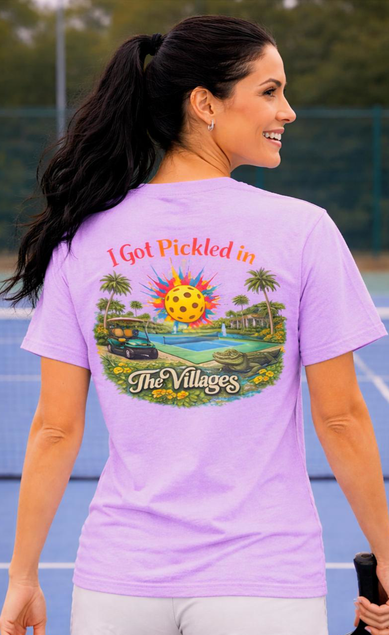 I Got Pickled in The Villages™ — Graphic T-Shirt | sm:)e