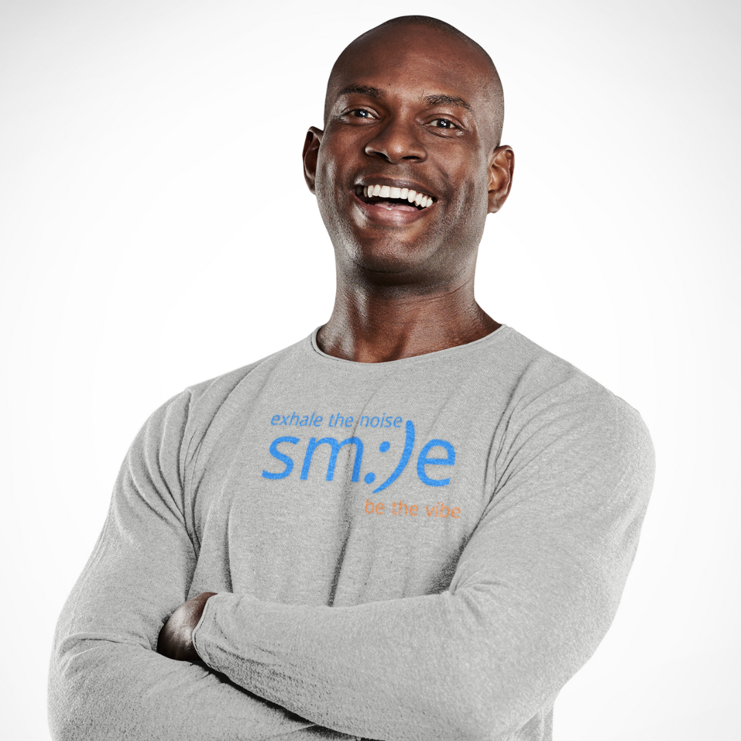 sm:)e Long Sleeve Tee | Exhale the Noise Be the Vibe | Positive Streetwear | Relaxed Layering