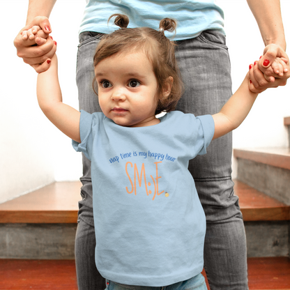 Nap Time Is My Happy Hour sm:)e Infant Bodysuit - Cute Baby Gift, Funny Newborn Outfit, Trendy Toddler Clothing