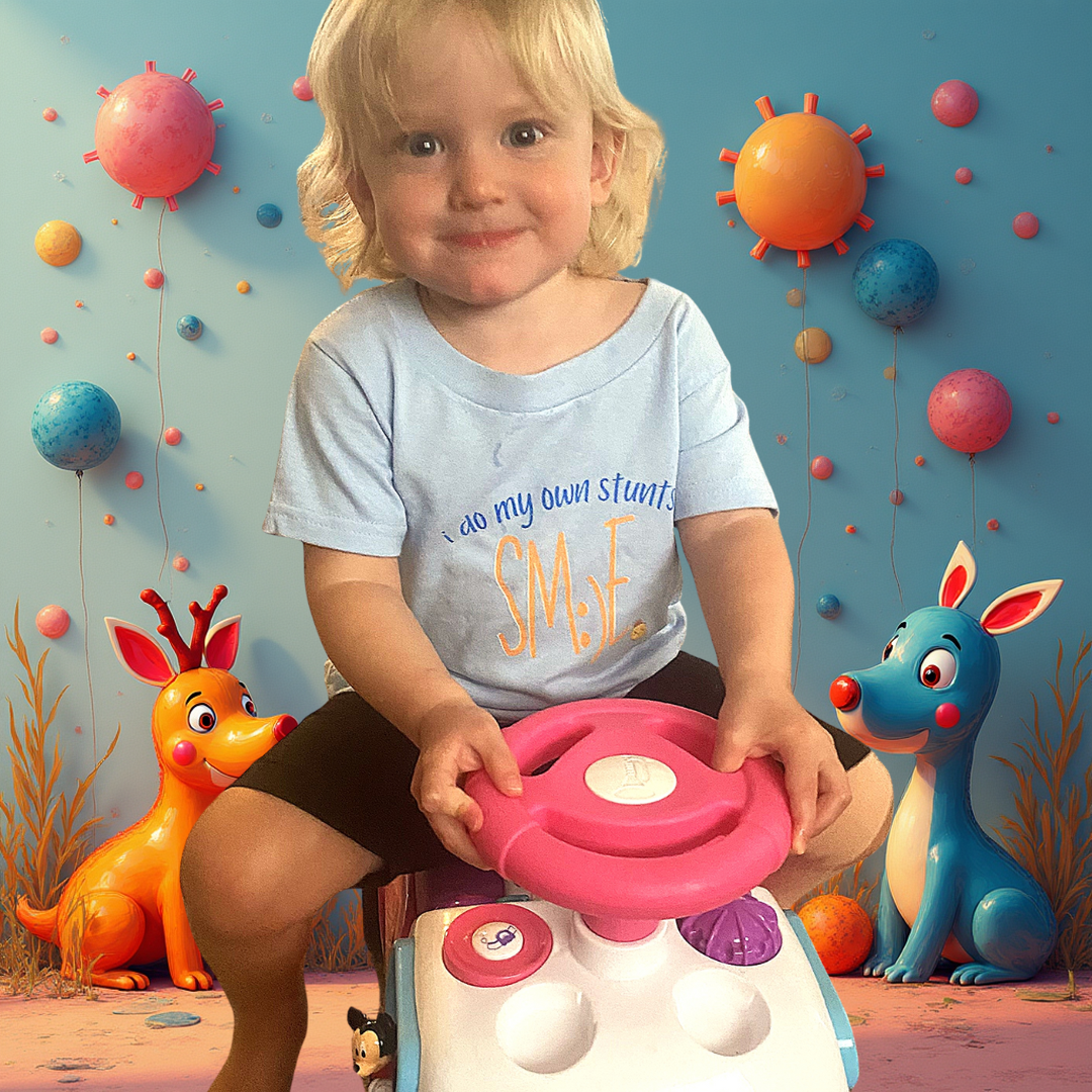 sm:)e I Do My Own Stunts Toddler Tee | Cute Kids Streetwear | Funny Mom Gift