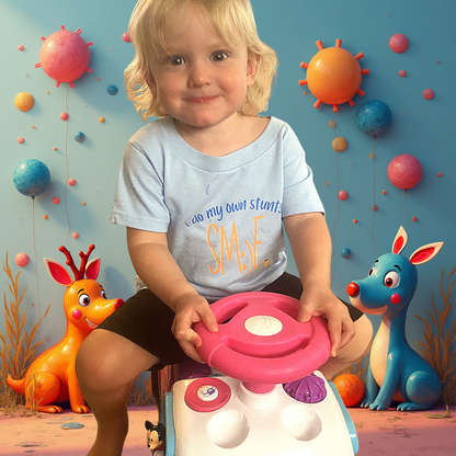 sm:)e I Do My Own Stunts Toddler Tee | Cute Kids Streetwear | Funny Mom Gift