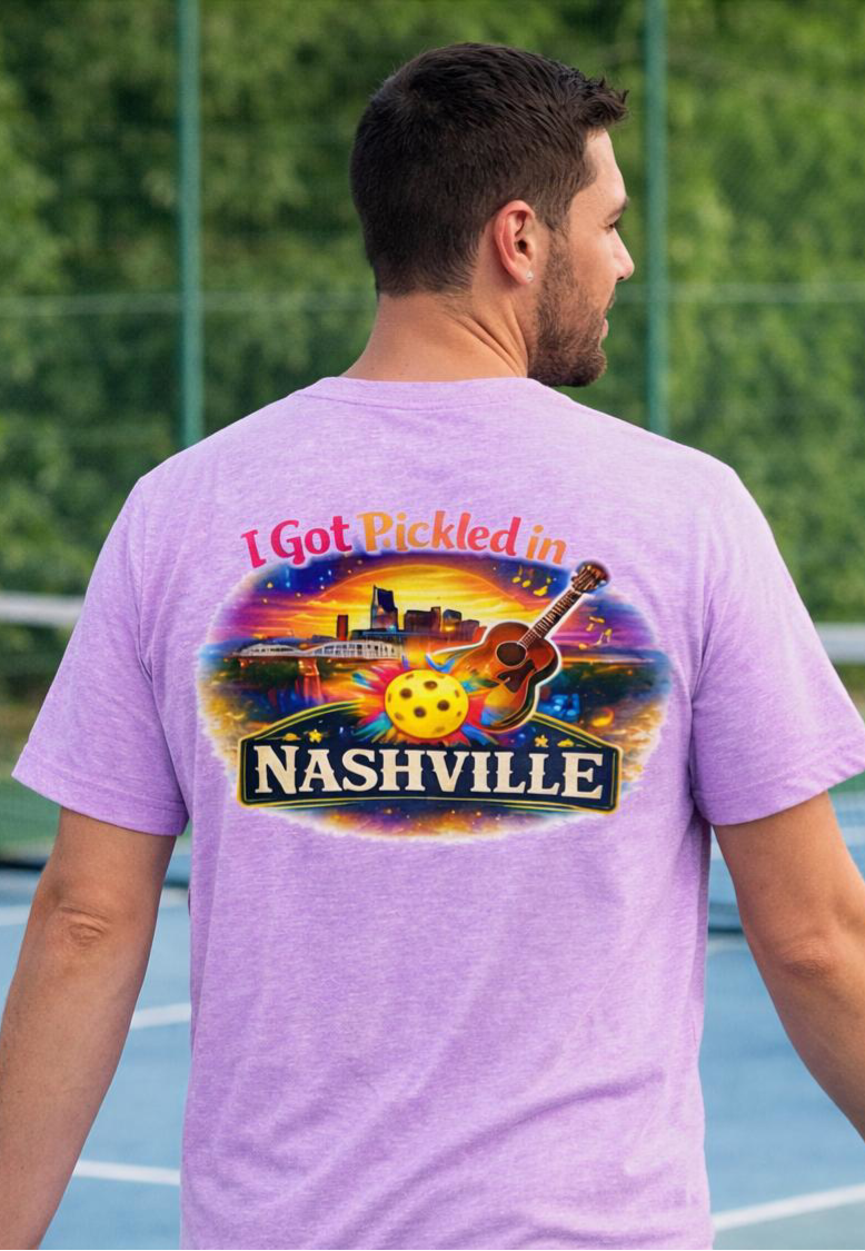 I Got Pickled in Nashville™ | Music City Guitar Souvenir Tee