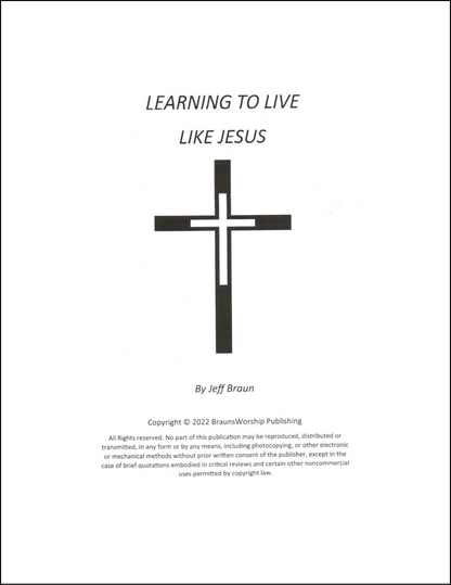 Jesus Like: Learning to Live Like Jesus - Bible Study & Sermon Notebook